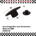 2x Gummianschlagpuffer