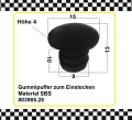 Bild 1 von Gummianschlagpuffer