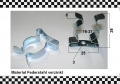 8x Halteklammer Terryklammer 16-21mm *A
