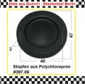 Bild 1 von 1x Membranstopfen Gummi für Bohrung 40mm