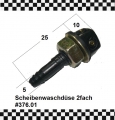 Scheibenwaschdüse zweifach