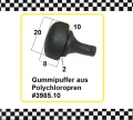 2x Gummianschlagpuffer