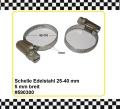 Schelle Edelstahl 90-110 mm 5 mm breit