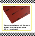 1x Gummimembrane 0,4mm     DIN A5