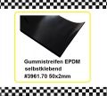 Bild 1 von 1m Gummistreifen EPDM selbstklebend 50x2mm