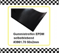 5m Gummistreifen EPDM selbstklebend 50x2mm € 3,90/m