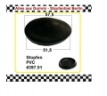 Bild 1 von 2x Stopfen aus Gummi für Bohrung 51mm