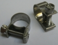 4x Schelle Edelstahl Breite 9mm Spannbereich 11-13mm *A