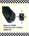 Bild 1 von 3m Fensterdichtung inkl. Füller € 12,50/m