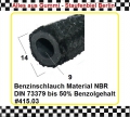 Bild 1 von 1m Benzinschlauch innen 9x14mm mm