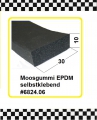 Bild 1 von 3m Moosgummiprofil  selbstklebend € 6,30/m