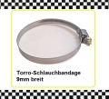 Torro-Schlauchbandagen W2, 9 mm, Spannber. 32-50 mm
